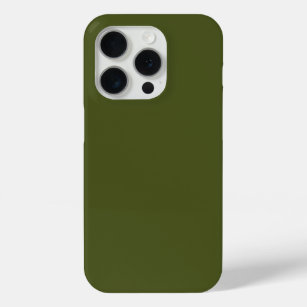 Army Green iPhone 15 Pro Case