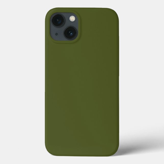 Army Green Case-Mate iPhone Case (Back)