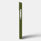 Army Green Case-Mate iPhone Case (Back / Left)