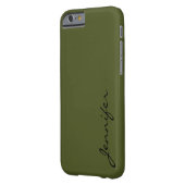 Army green color background Case-Mate iPhone case (Back Left)