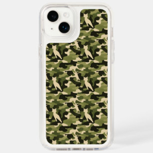 Army Green Feline Camouflage (Pattern 1) Speck iPhone 14 Plus Case
