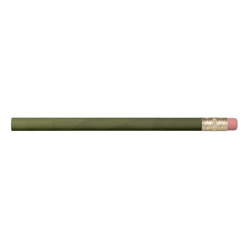 Army green olive gradient geometric mesh pattern pencil