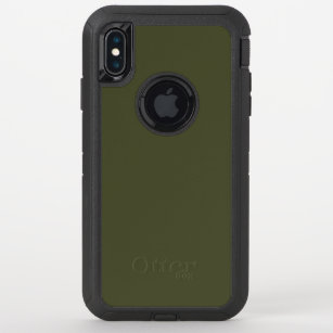Army Green OtterBox Defender iPhone XS Max Case