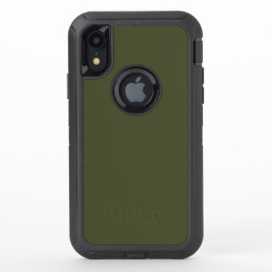Army Green OtterBox Defender iPhone XR Case