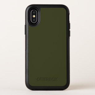 Army Green OtterBox Symmetry iPhone XS Case