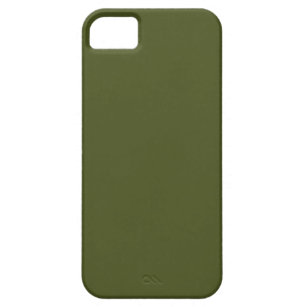 Army Green Solid Color iPhone SE/5/5s Case