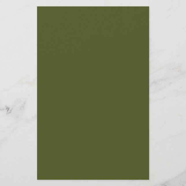 Army Green Solid Color Flyer (Front)