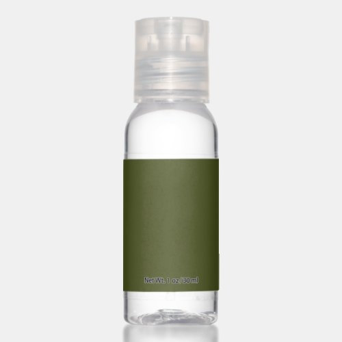 Army green solid color  hand sanitizer