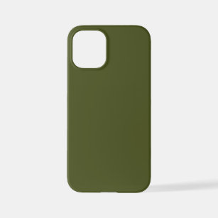 Army Green Solid Color iPhone 12 Mini Case