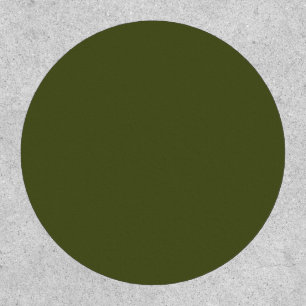 Army Green Solid Color Patch