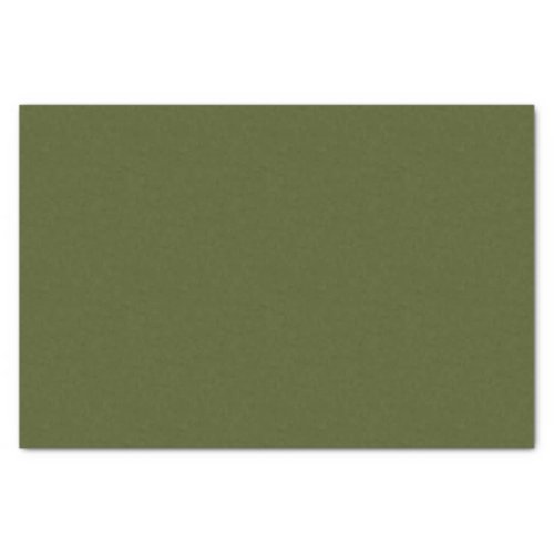 Army green solid color  tissue paper