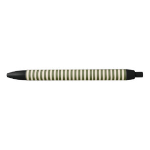 Army Green Stripes Pen