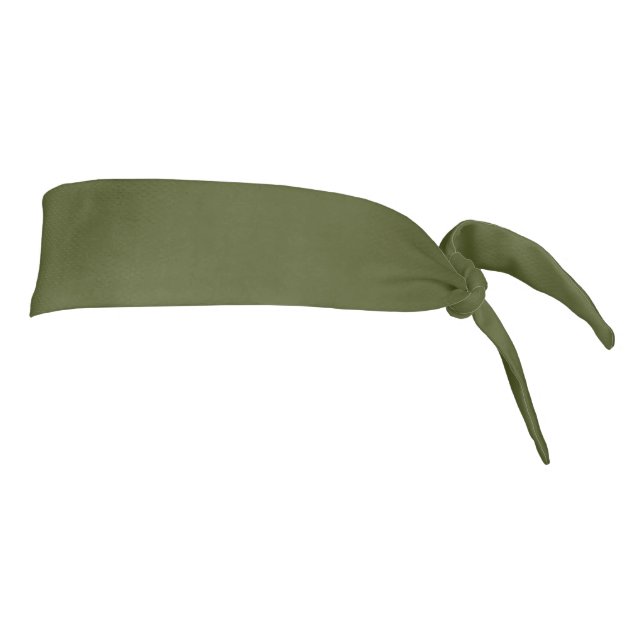 Army Green Tie Headband (Rotate 90)