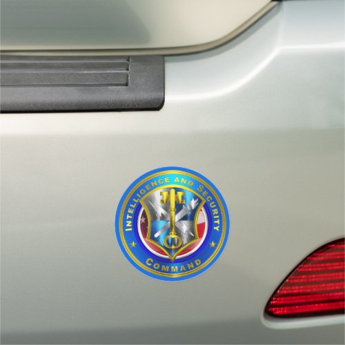 Army Intelligence and Security Command  Car Magnet