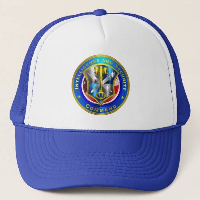 Army Intelligence and Security Command  Trucker Hat (Front)