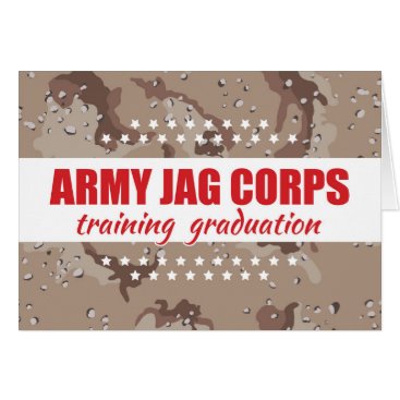 Army JAG Corps Training Graduation, Judge Advocate Card Army JAG Corps Training Graduation, Judge Advocate Card