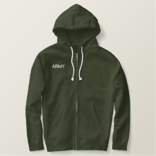 ARMY JOHN 3:16 SCRIPTURE ZIP HOODIE