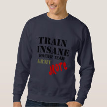 Army JROTC , Train Insane, Raider Team T-Shirt
