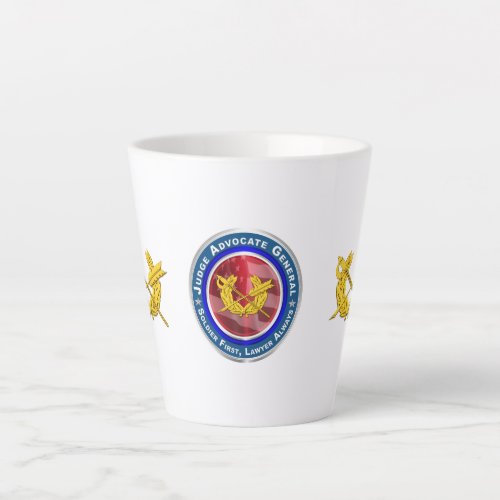 Army Judge Advocate General JAG Corps Latte Mug
