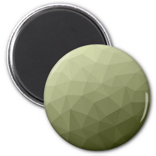 Army light green gradient geometric mesh pattern magnet