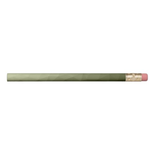 Army light green gradient geometric mesh pattern pencil