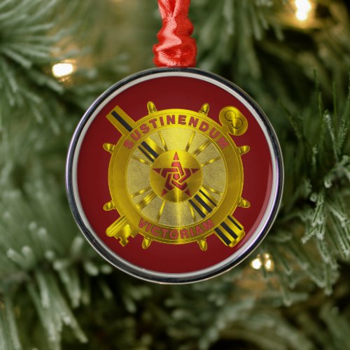 Army Logistics Corps  Metal Ornament