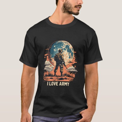 Army Love Wear Your Pride T_Shirt