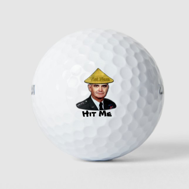 army marines navy vietnam nam war veterans vets golf balls (Front)