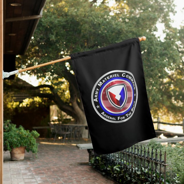 Army Materiel Command  House Flag (In SItu)