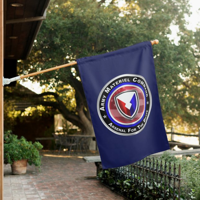 Army Materiel Command  House Flag (In SItu)