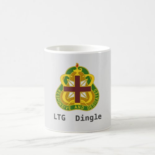 Army MEDCOM DUI Personalized Coffee Mug