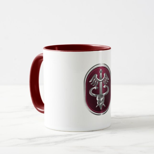 Army Medical Command Keepsake Mug (Front Left)
