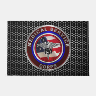 Army Medical Service Corps Doormat