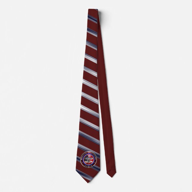 Army Medical Specialist Corps Neck Tie (Front)