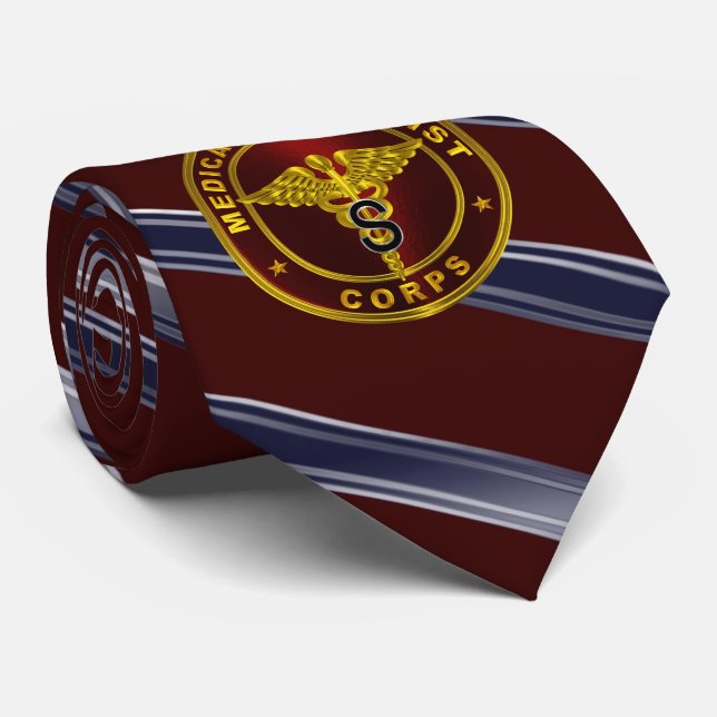 Army Medical Specialist Corps Neck Tie (Rolled)