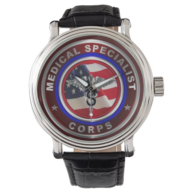 Army Medical Specialist Corps  Watch (Front)