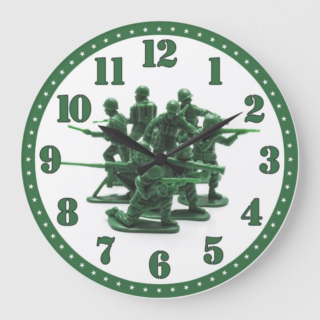 Army Men Clock (Front)