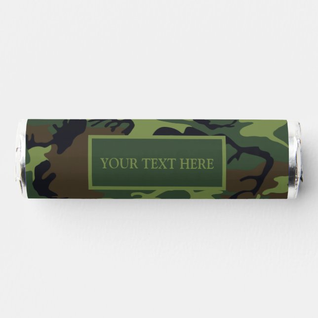 Army Military Camouflage G.I. Mint Favors (Front)