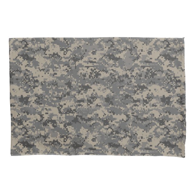 Army military camouflage khaki green pillow case (Front)