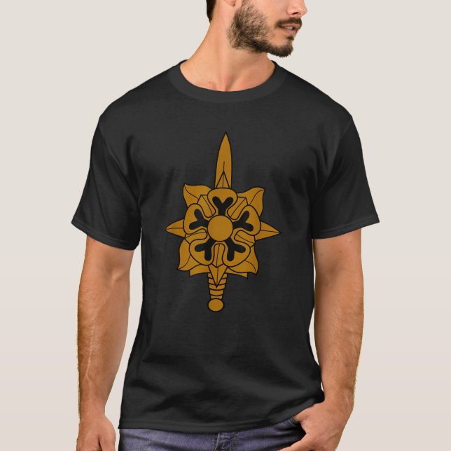 Army Military Intelligence branch insignia T Shirt (Front)