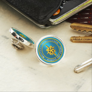 Army Military Intelligence Veteran  Lapel Pin