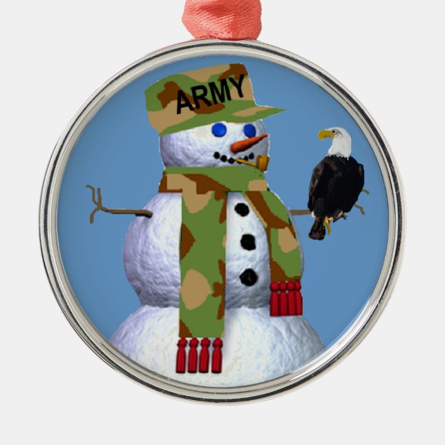 Army Military Ornament (Front)