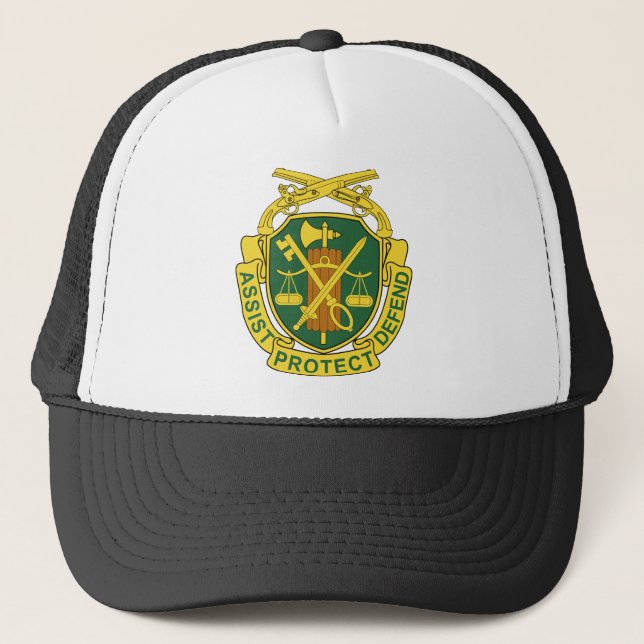 Army Military Police Corps Trucker Hat (Front)