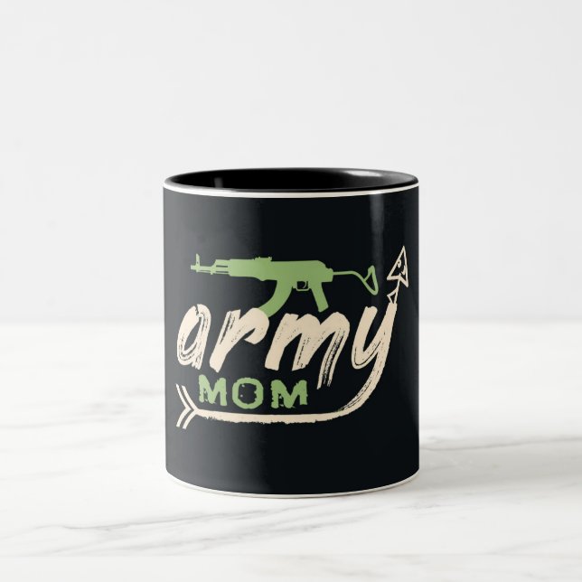 Army Mom Coffee Mug (Center)