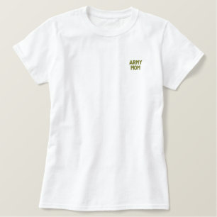ARMY MOM Embroidered Shirt