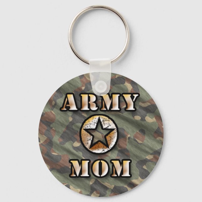 Army Mom Keychain (Front)