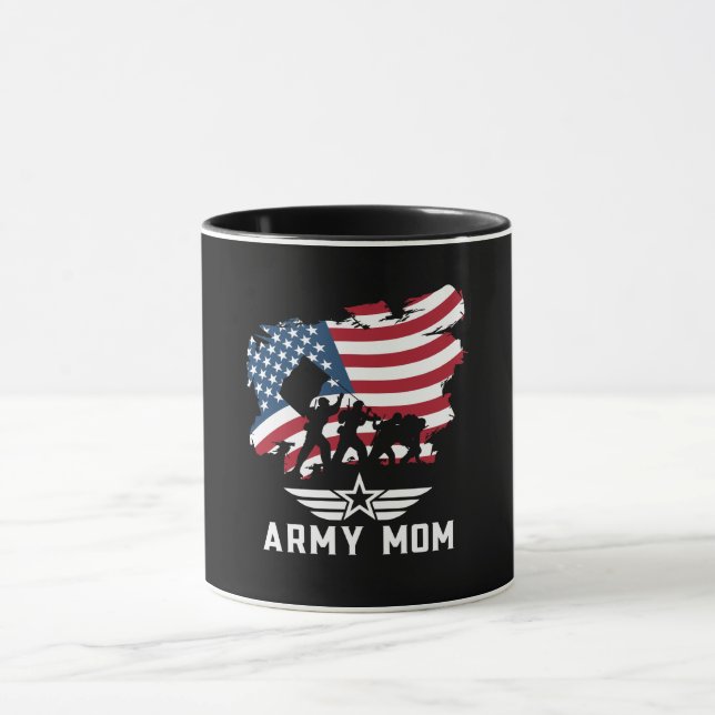 Army Mom Mug (Center)