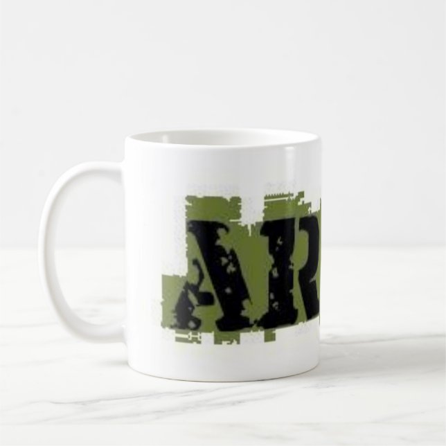 ARMY MUG GREEN AND BLACK (Left)