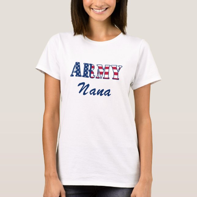 Army Nana T-Shirt (Front)