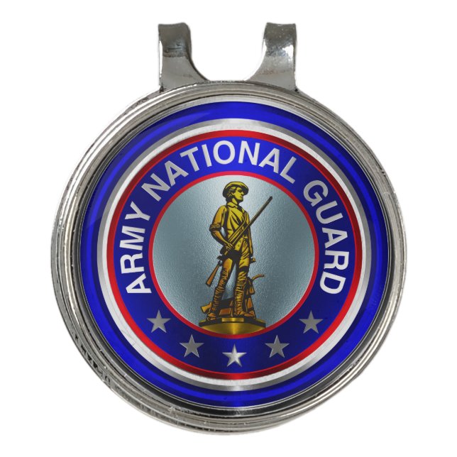 Army National Guard Golf Hat Clip (Front)